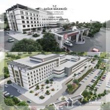 Projesi Mesart Mimarlık Tarafından Hazırlanan Yozgat Yerköy 100 Yataklı Devlet Hastanesi Ek Bina Yapım İşi'nin İhale Sonucu ve Mahal Listelerini Yayınladık.